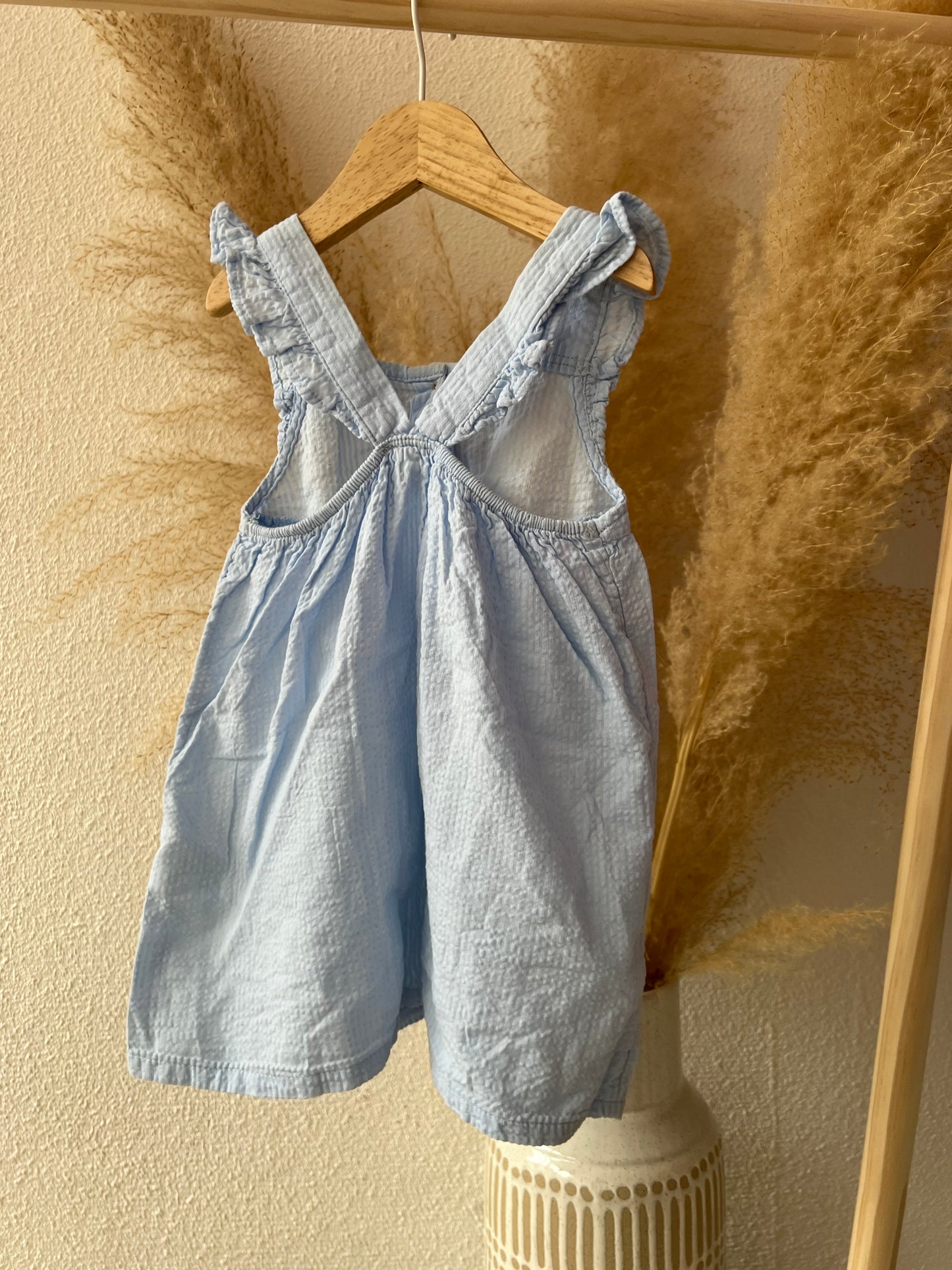 Blauw jurkje