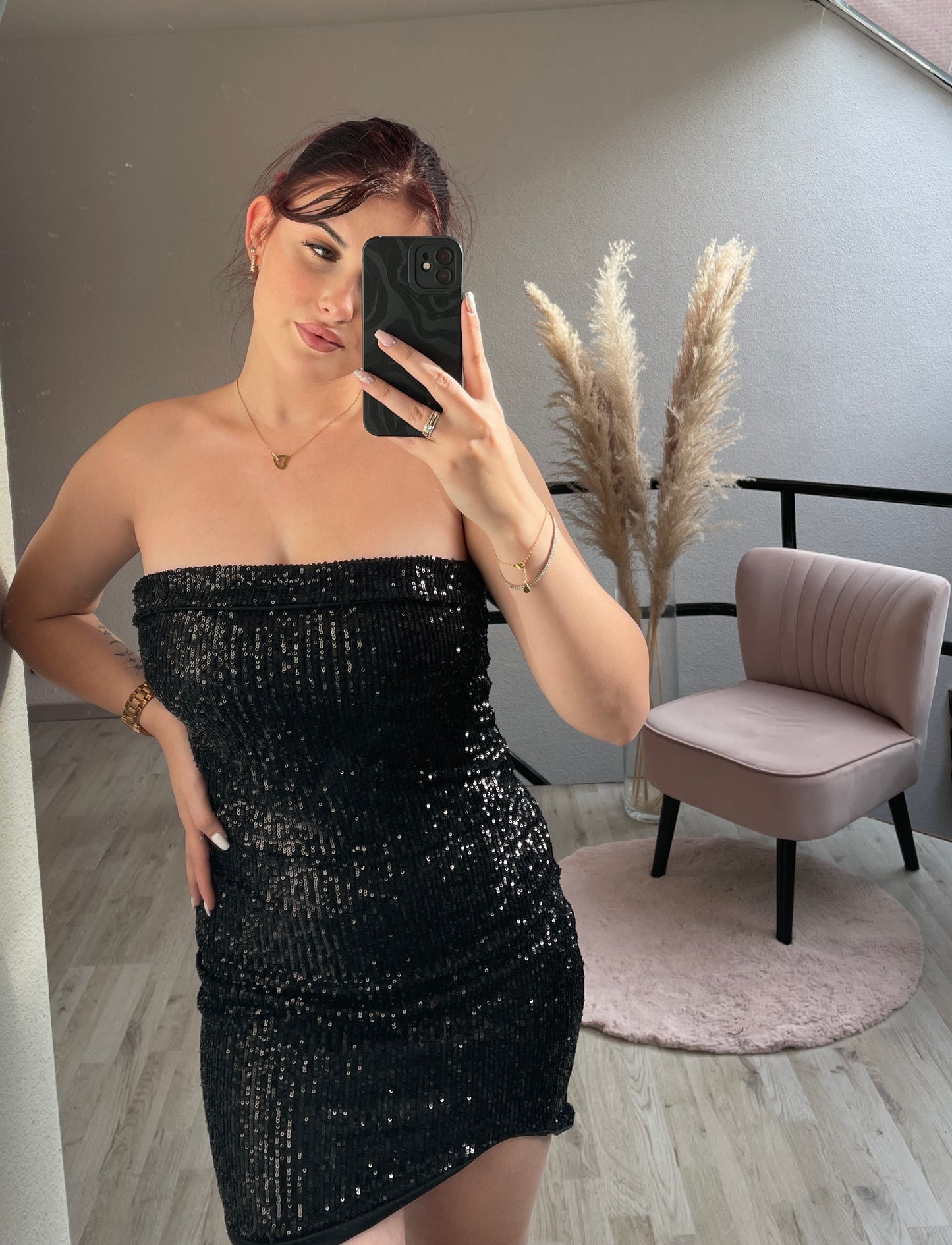 Tube dress zwart
