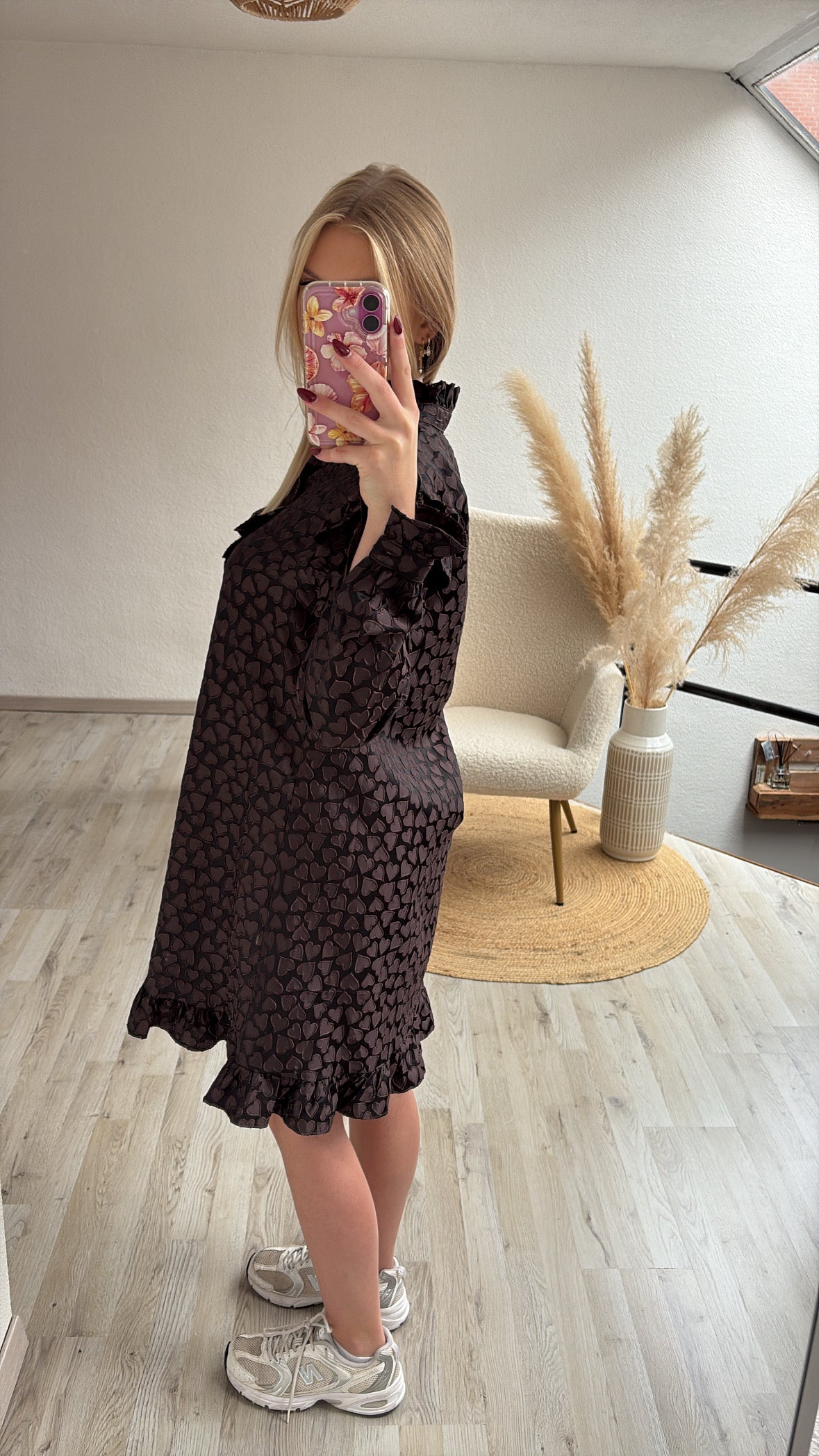 Chocoladebruine jurk