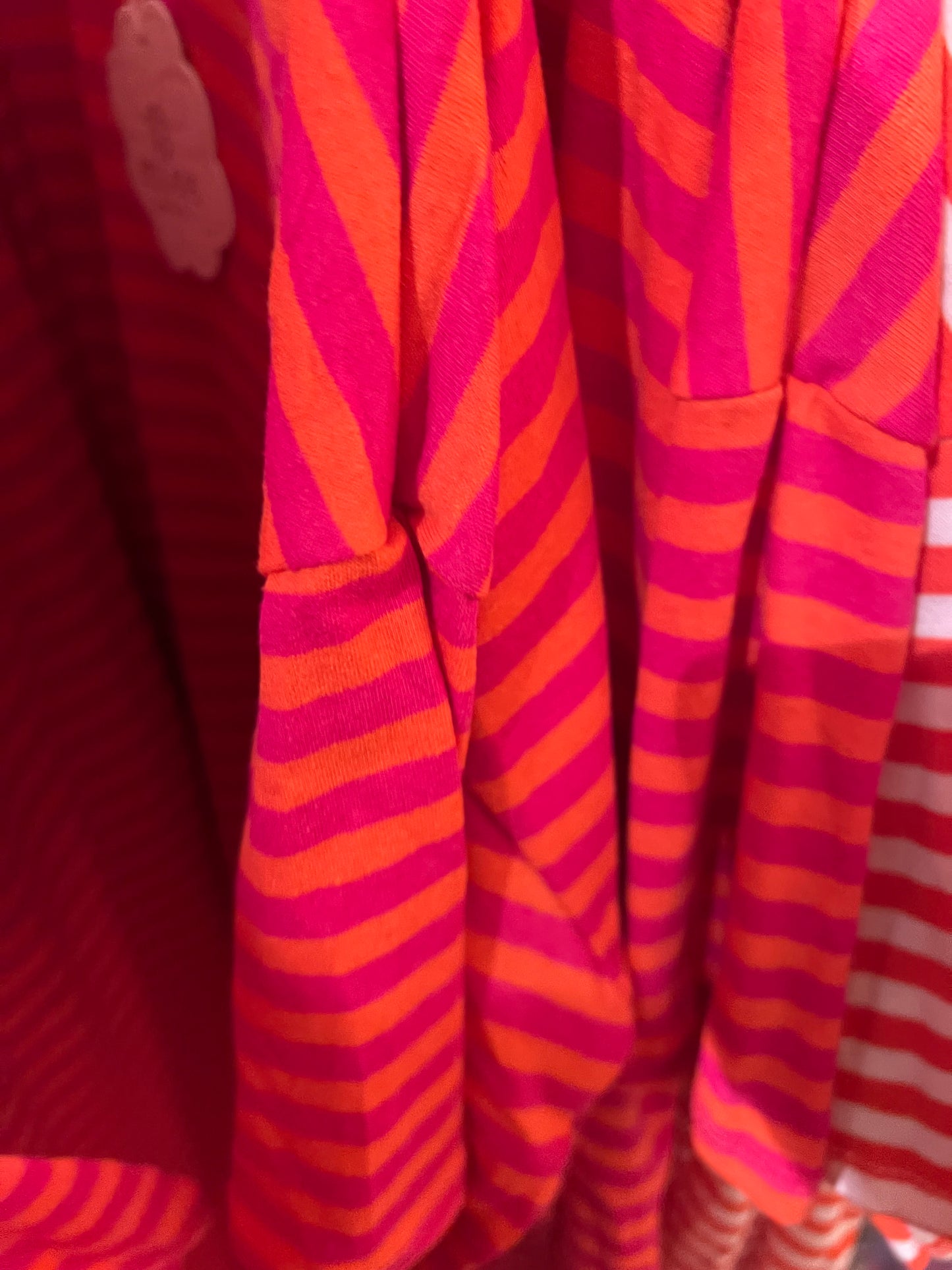 T-SHIRTJURK ORANJE-ROZE