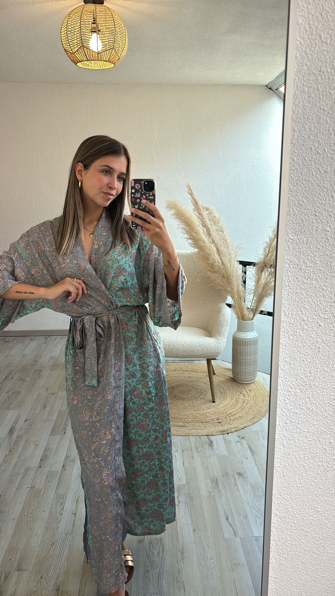 Kimono blauw