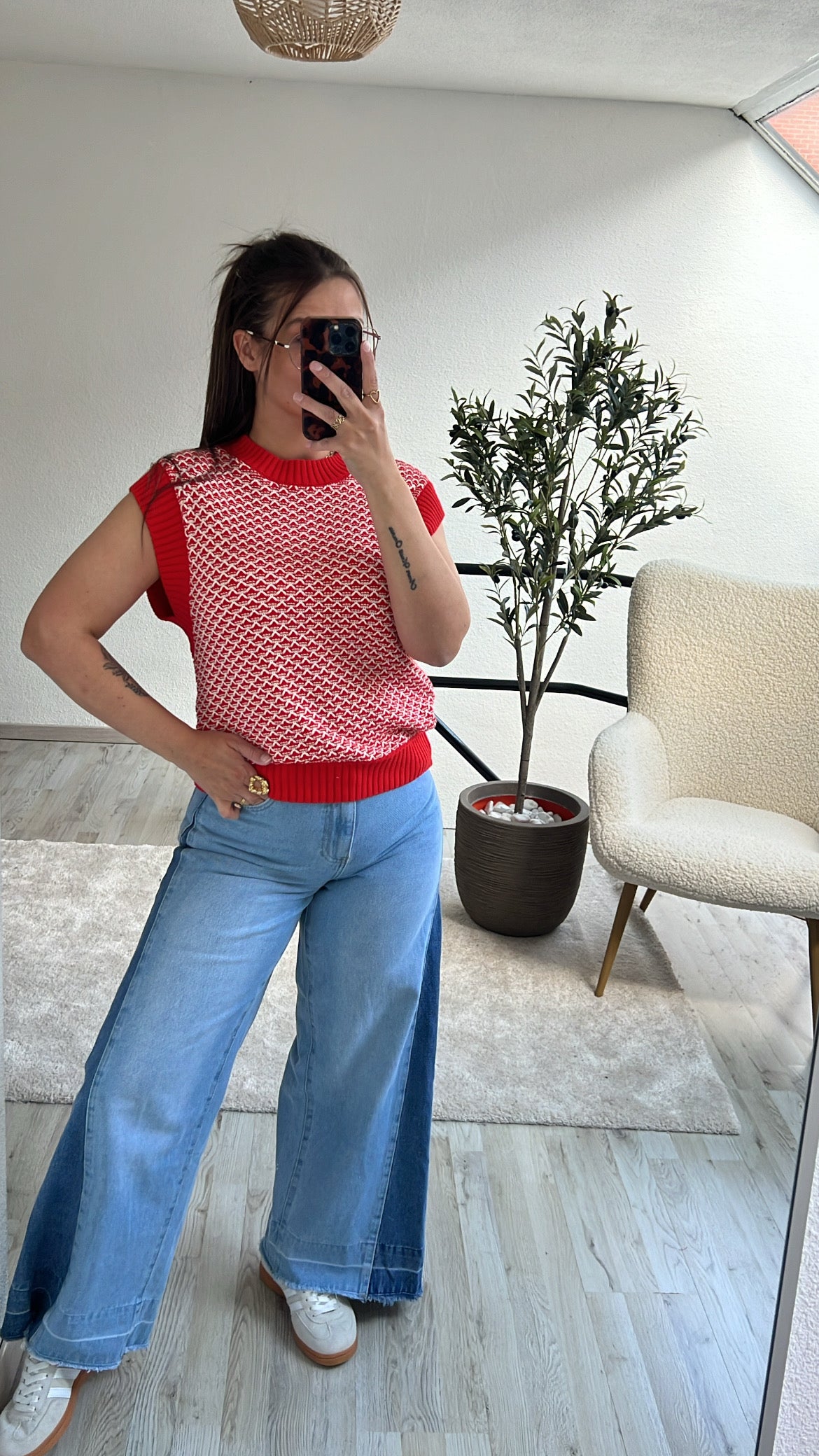 WIDE LEG JEANS