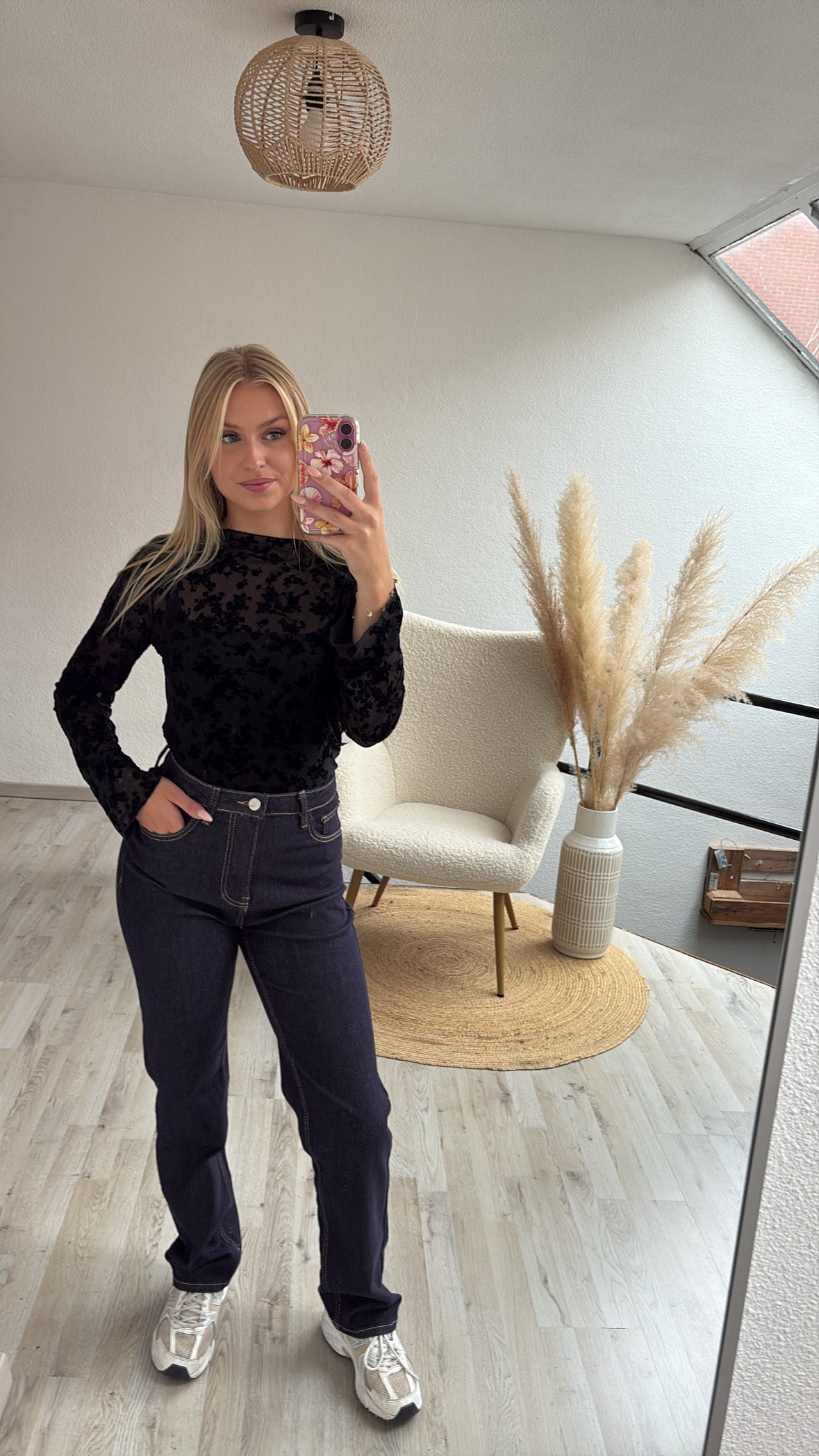 Donkere jeans