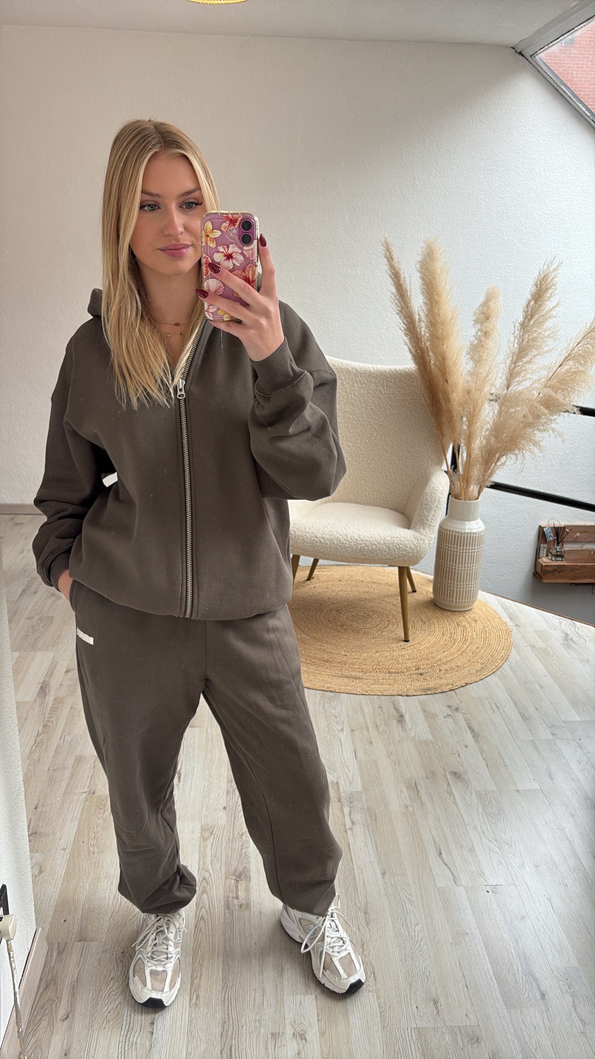 Joggingset khaki