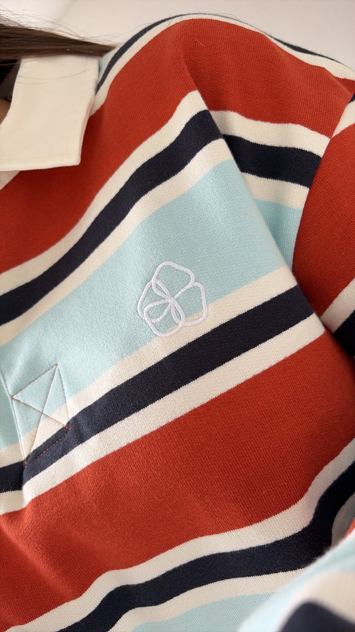 STRIPED POLO
