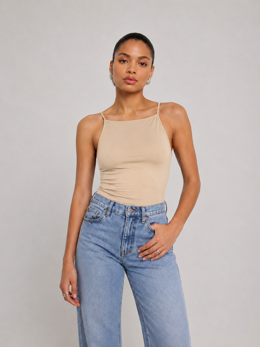 BEIGE TOP