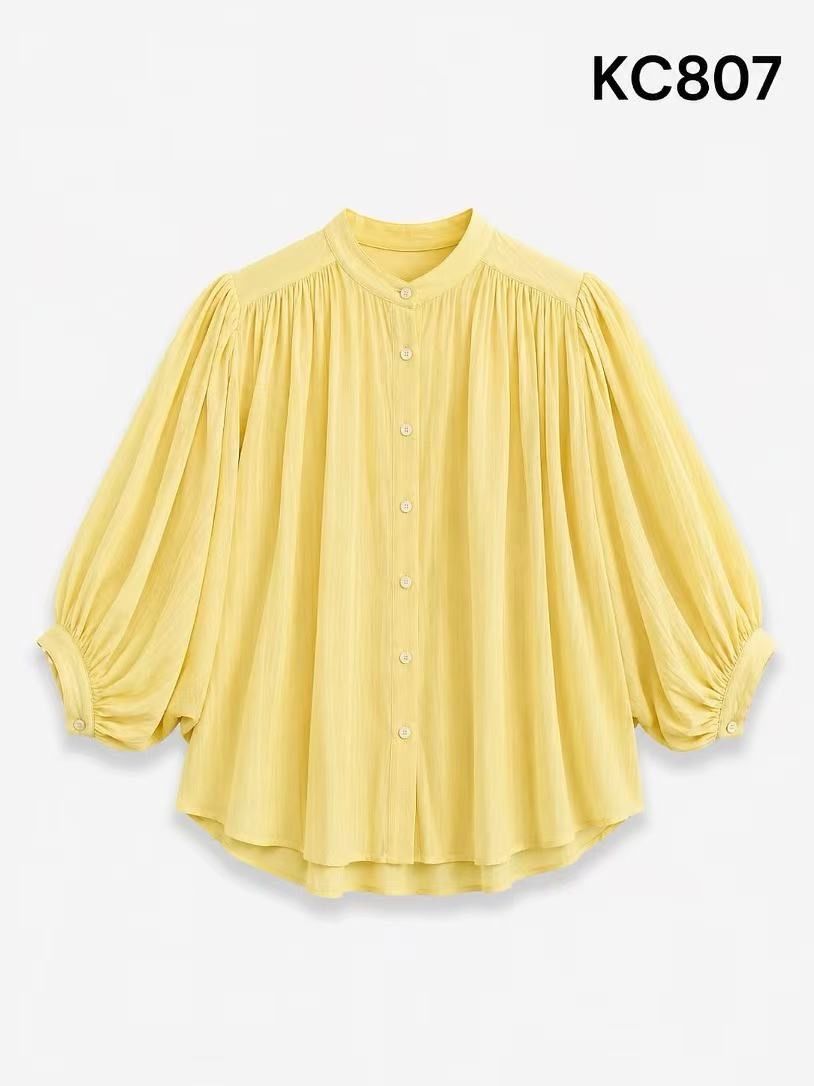 EFFEN BLOUSE GEEL
