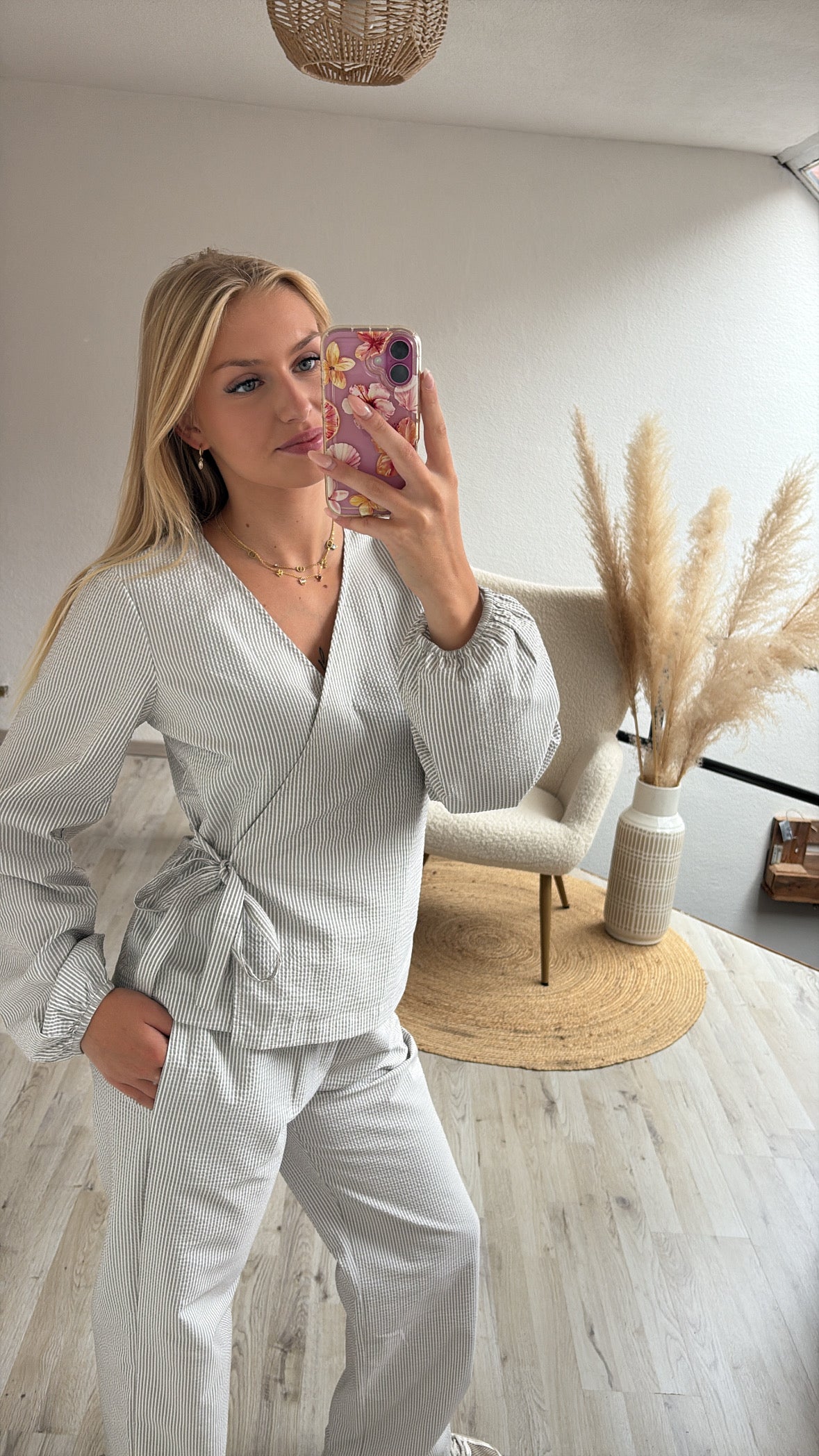 Gestreepte set