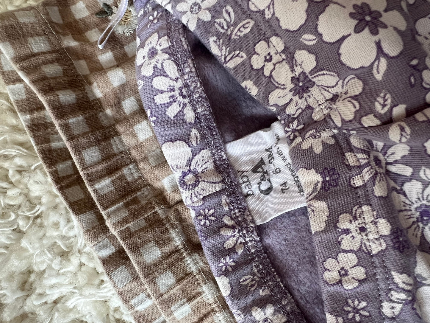 2 leggings bloemen