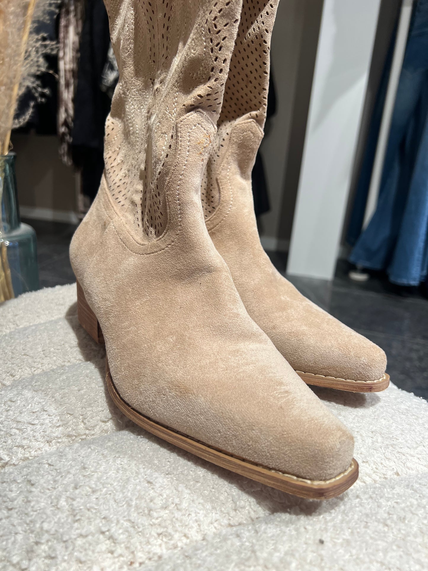 Boots cowboy beige