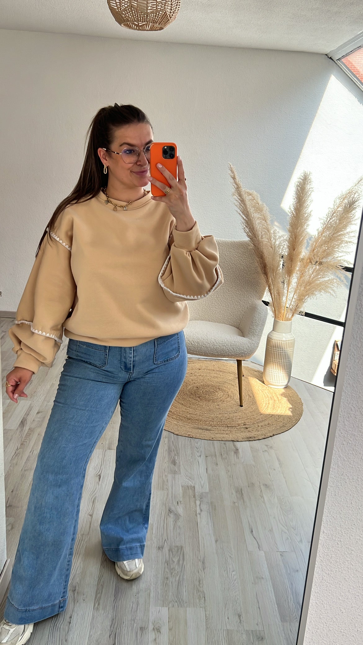 Beige sweater