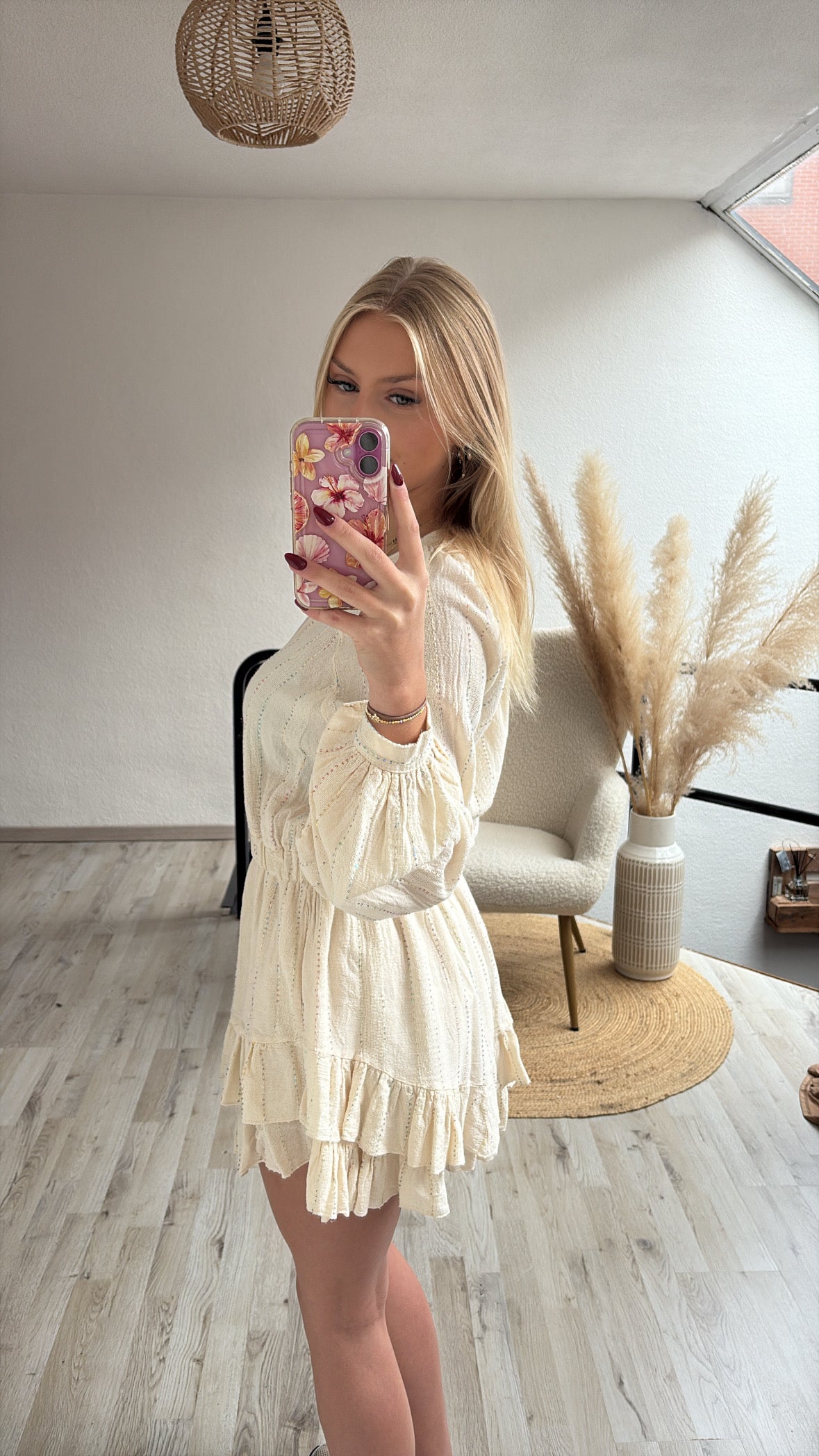 Beige playsuit