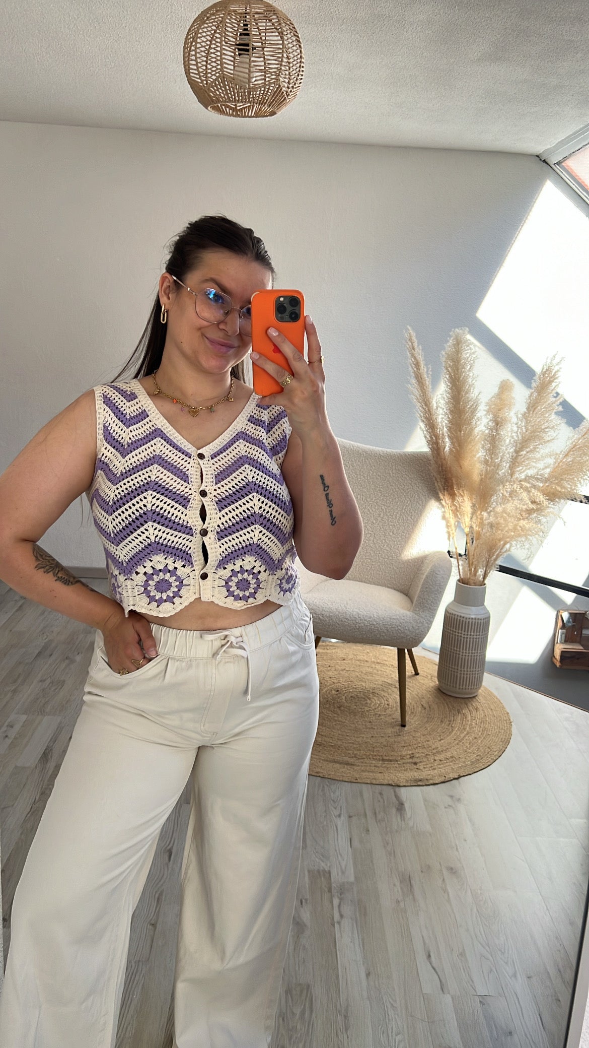 Crochet vestje