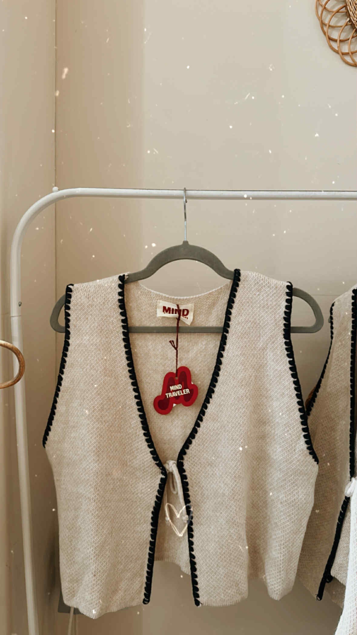 Giletje beige