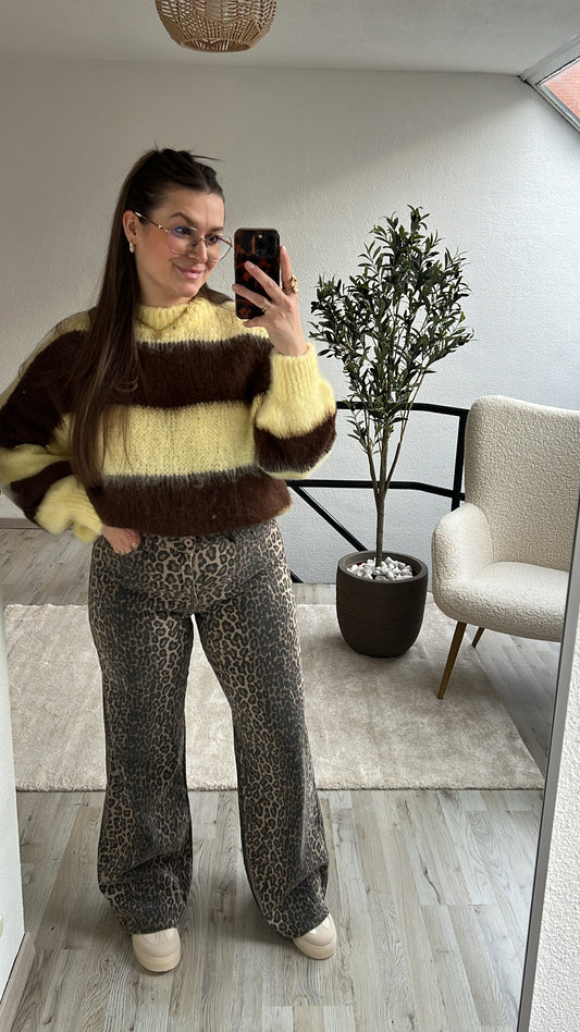 LEOPARD JEANS