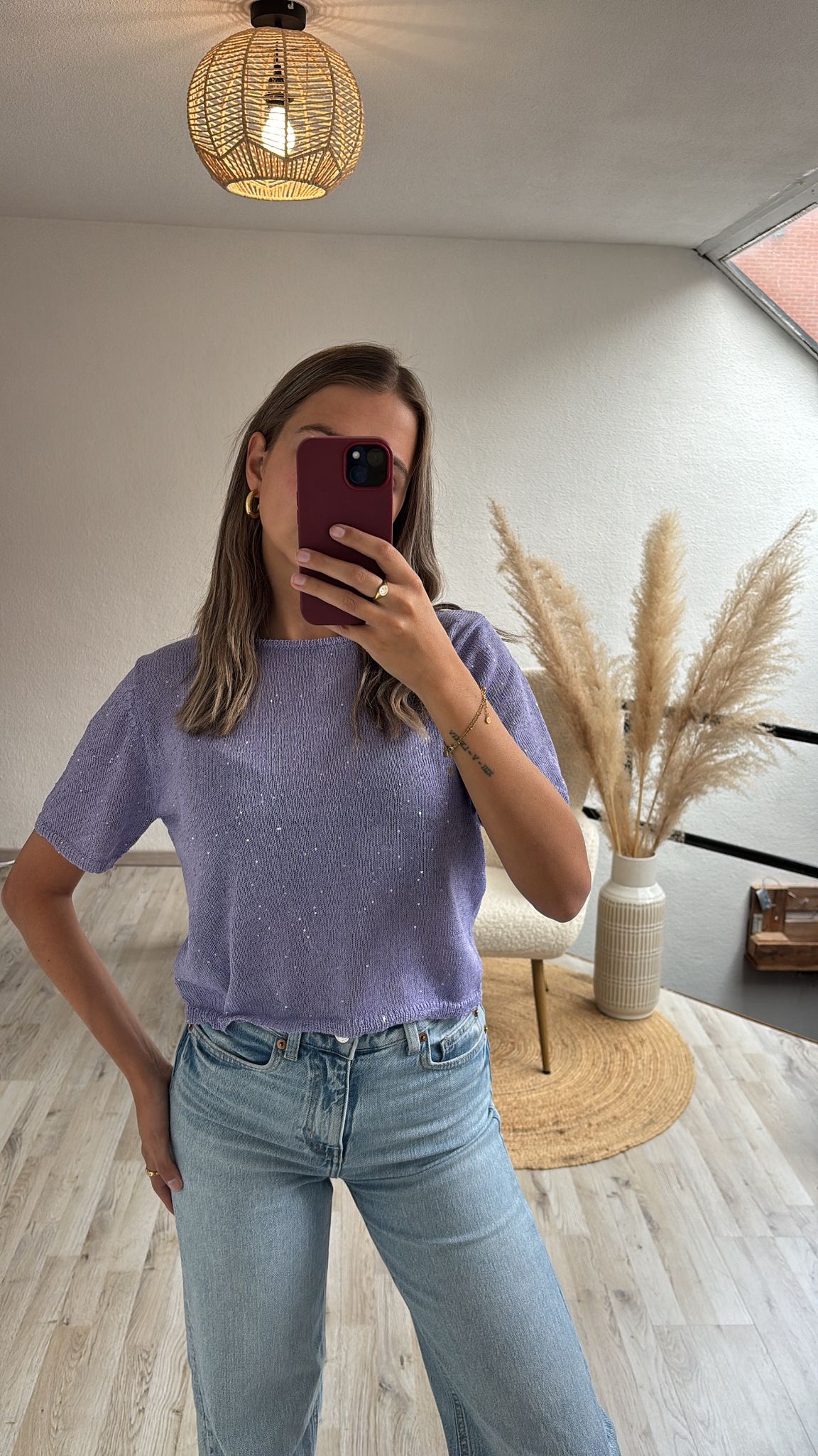 Lila top knitted