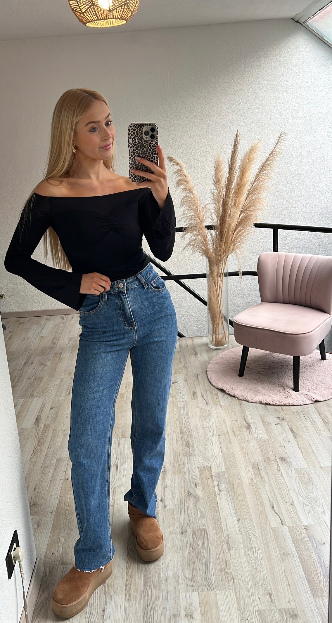 Straight jeans