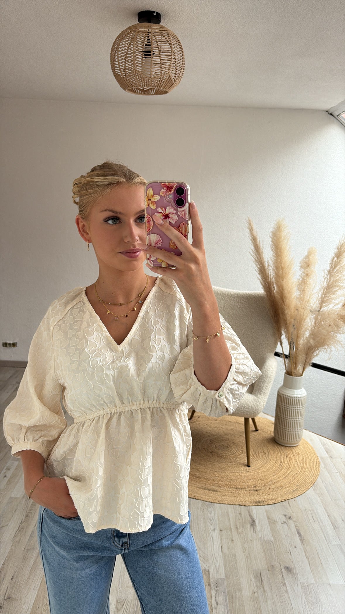 Hearts blouse