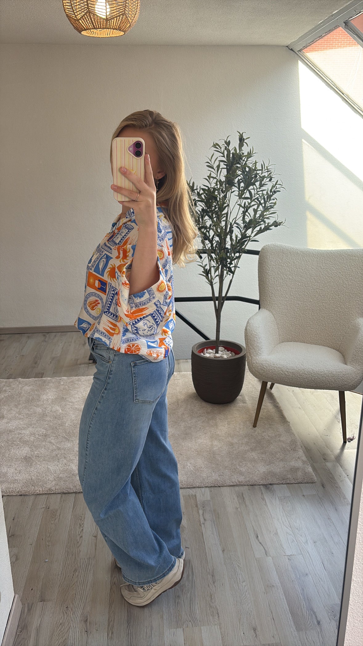 PRINTED BLOUSE
