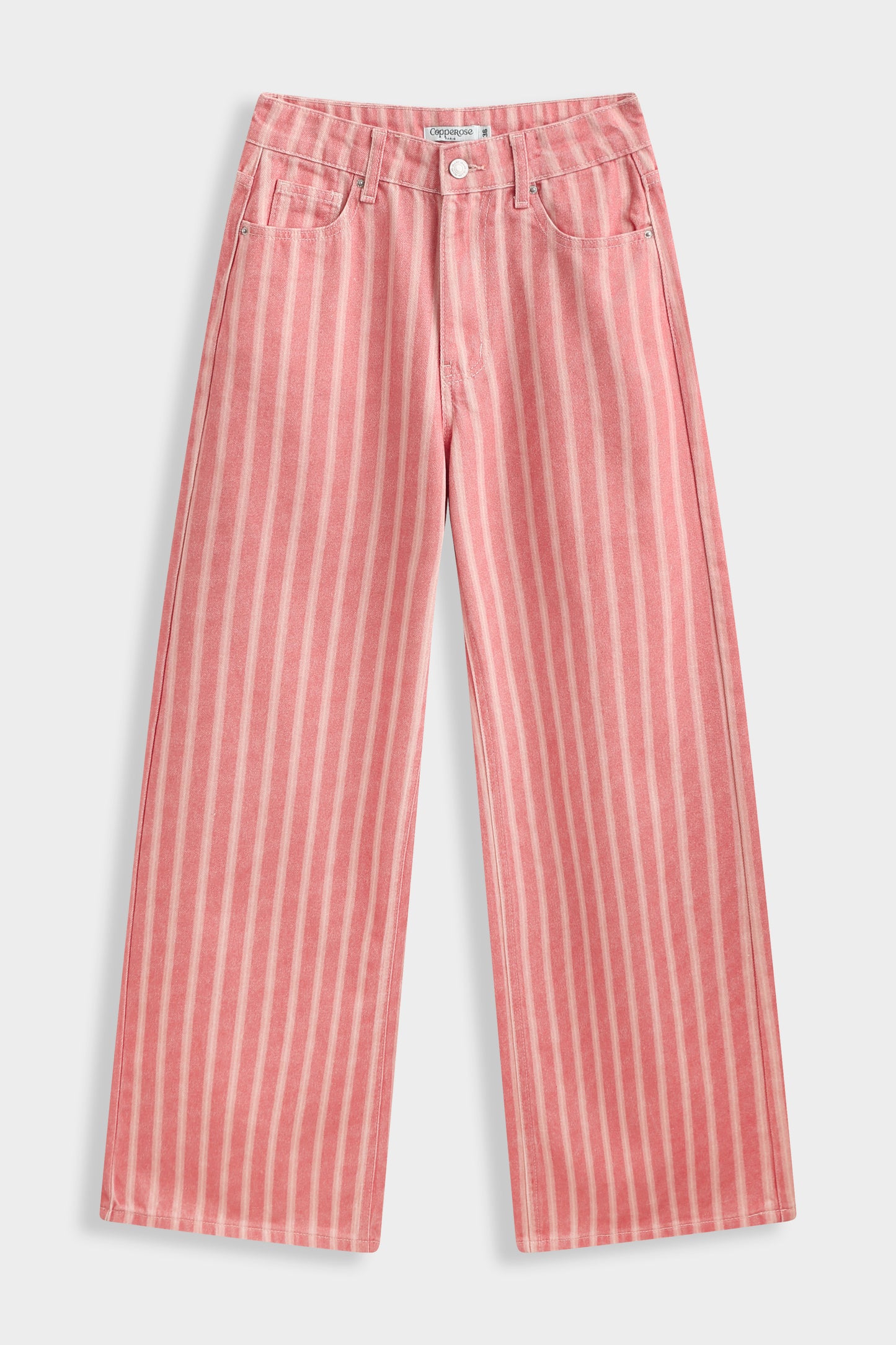 STRIPED ROZE BROEK