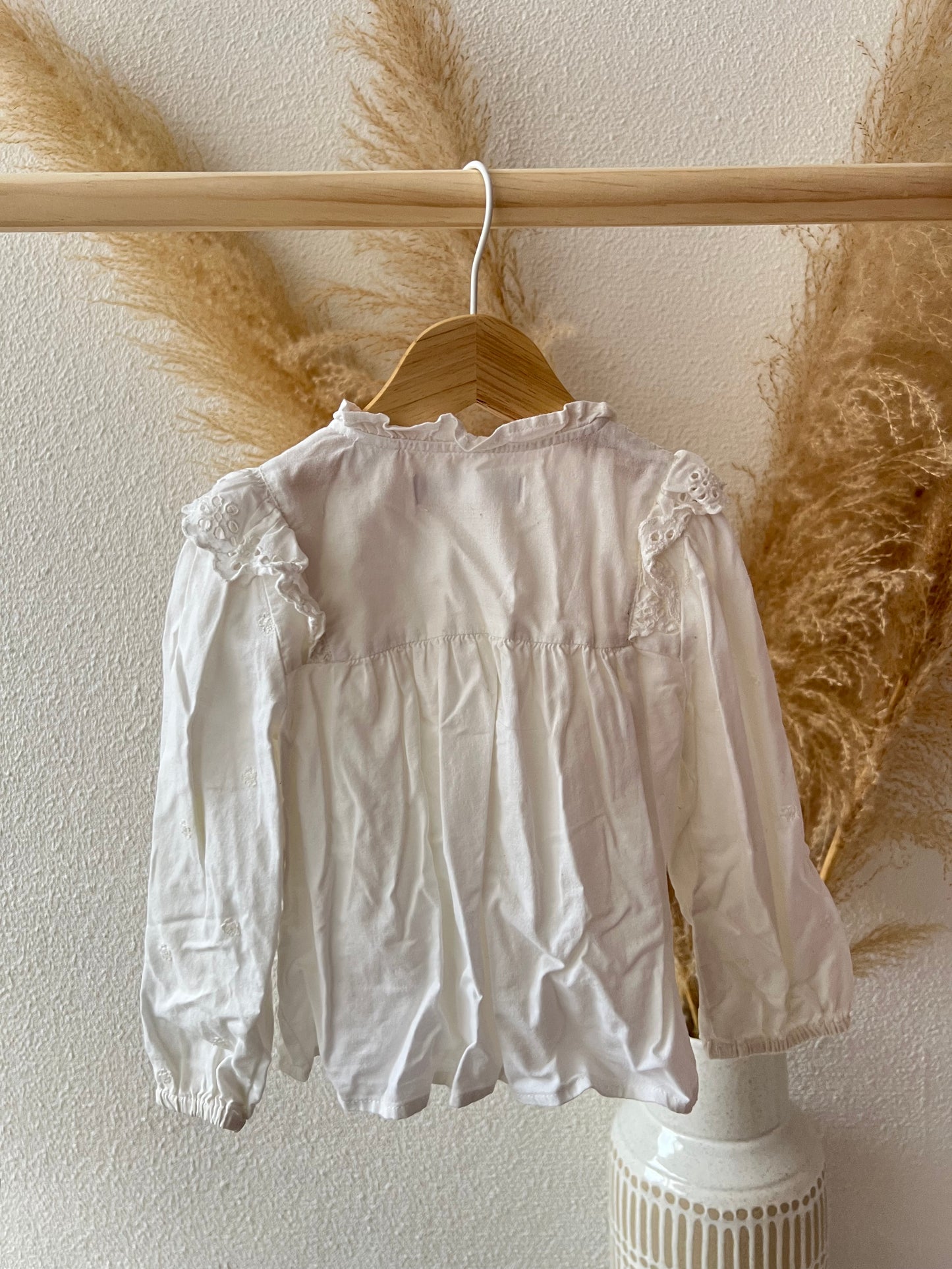 Witte blouse