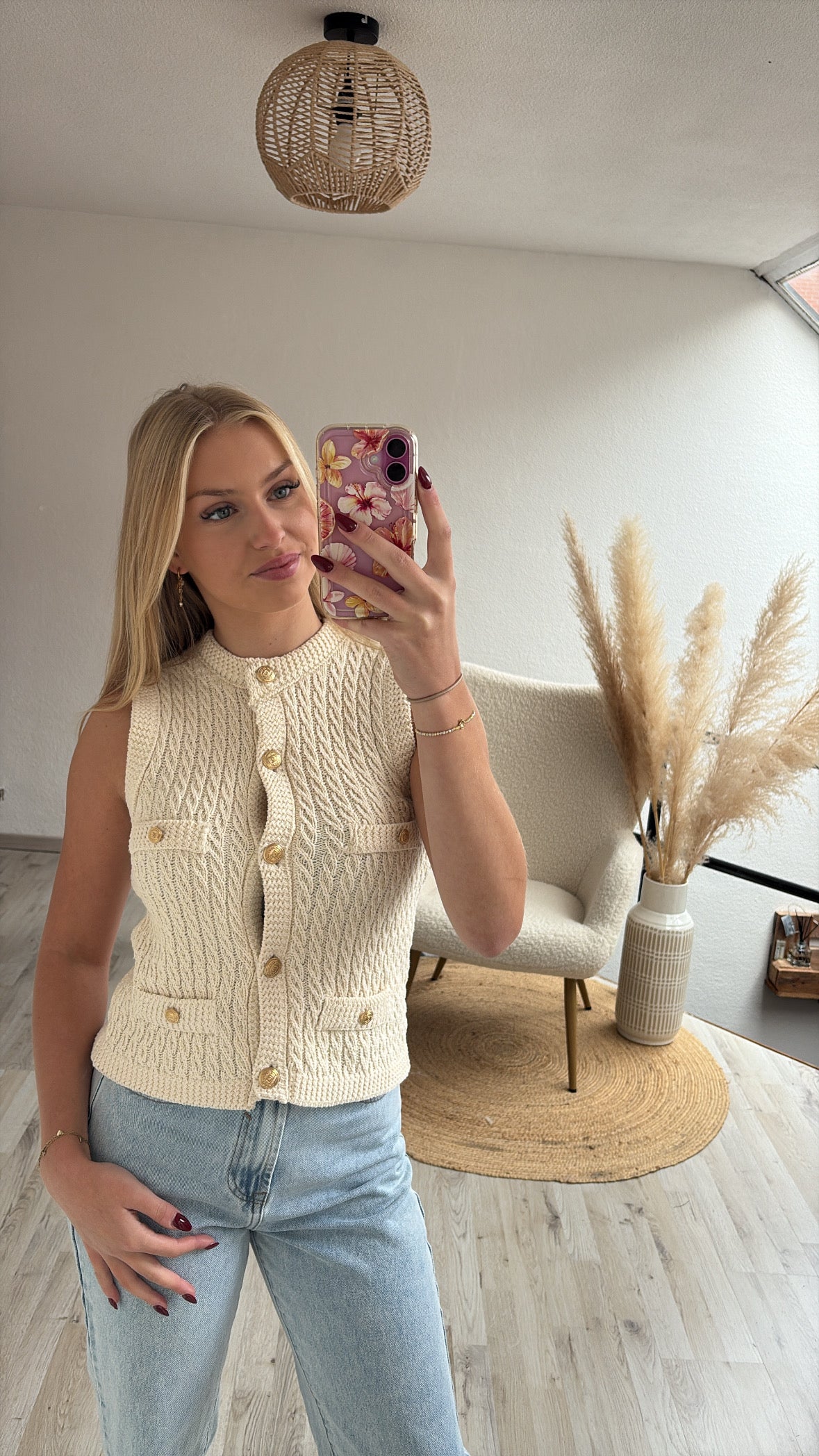 Beige top