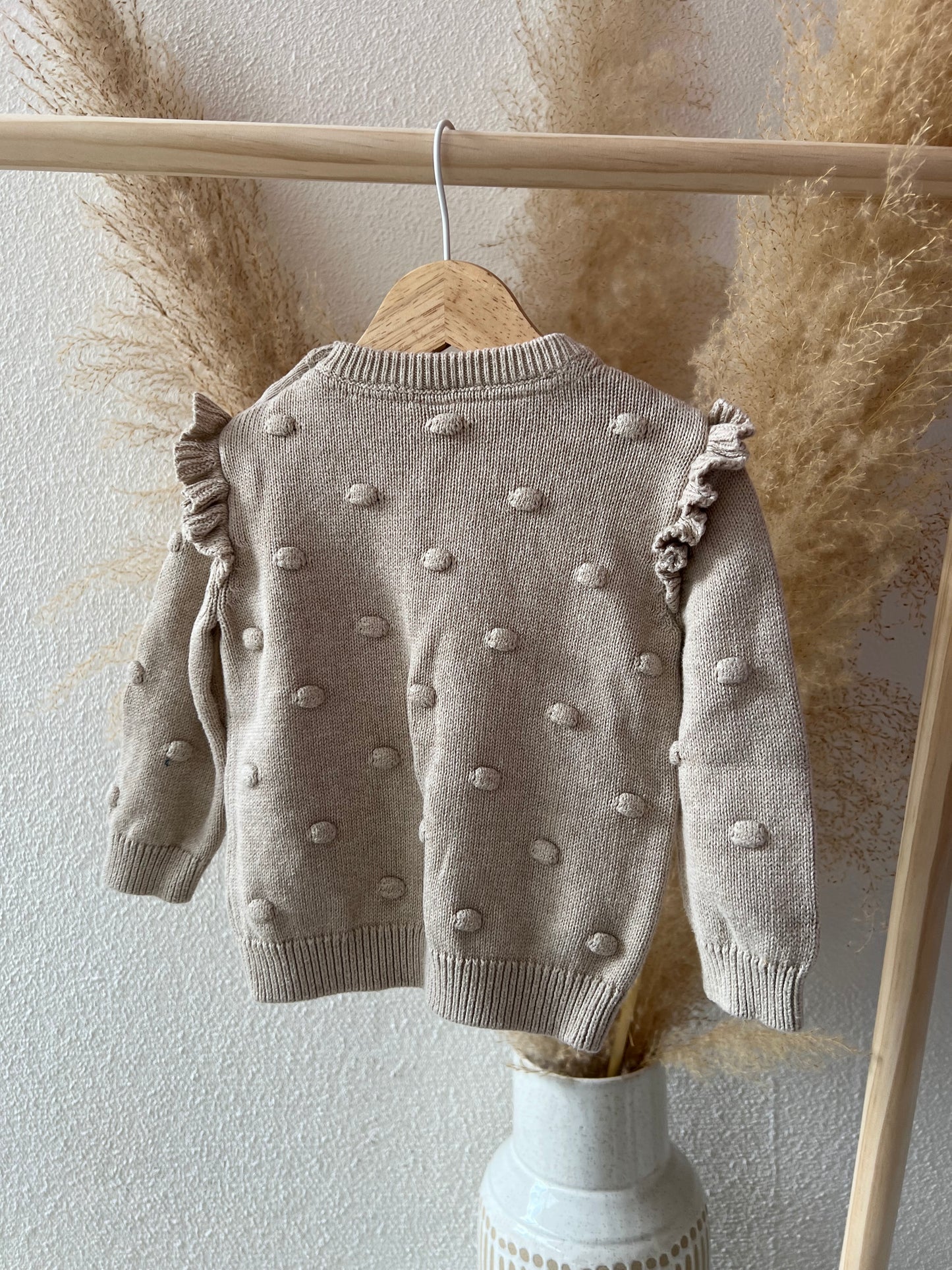Beige knit