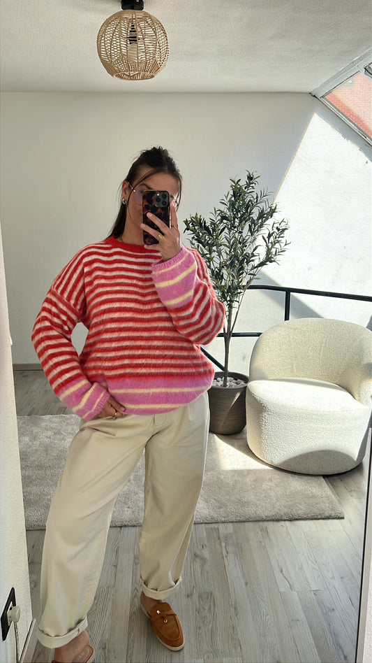 STRIPED KNIT
