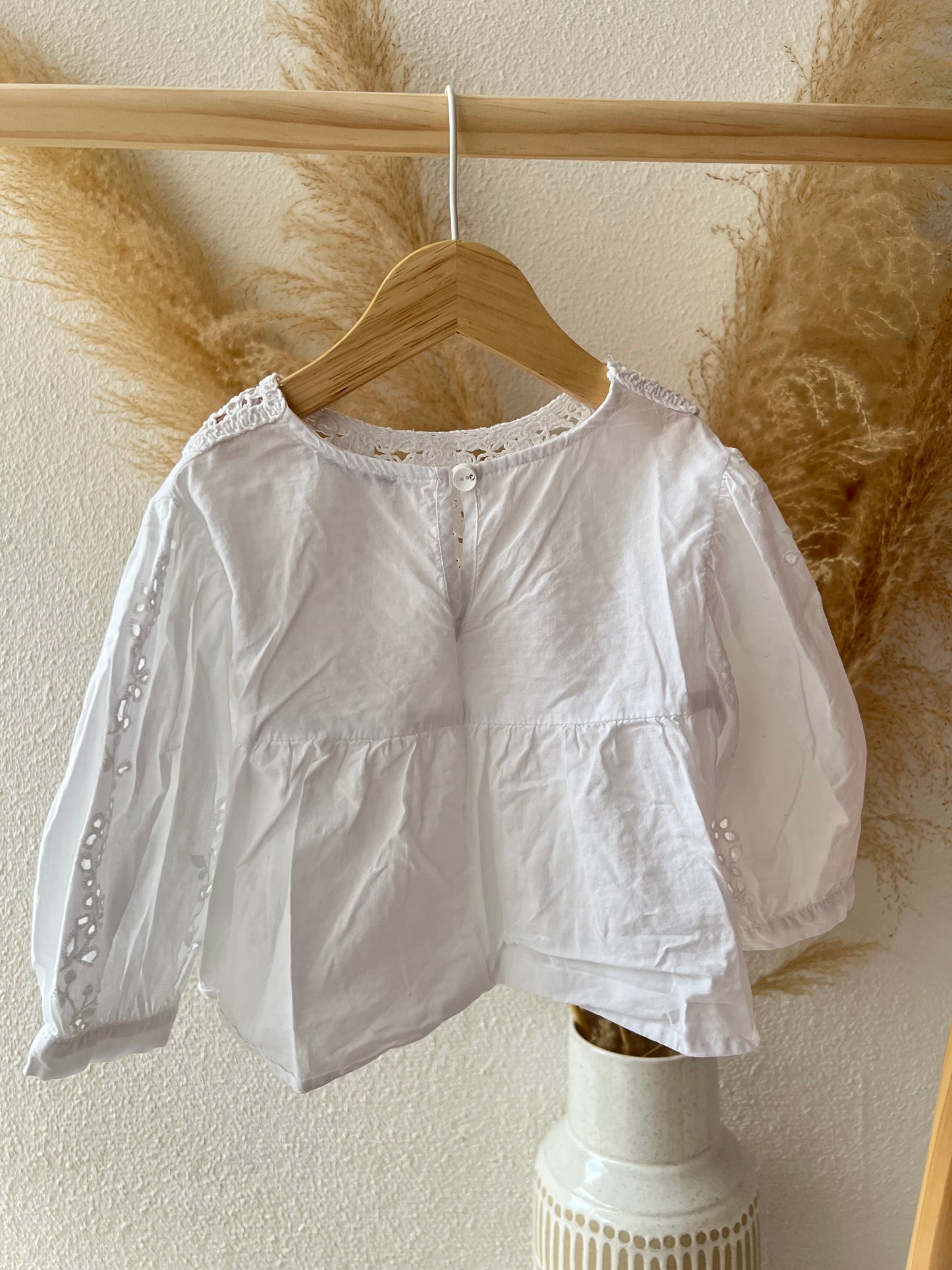 Witte blouse