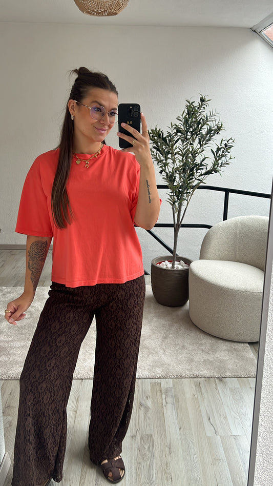 KANTEN BROEK BRUIN