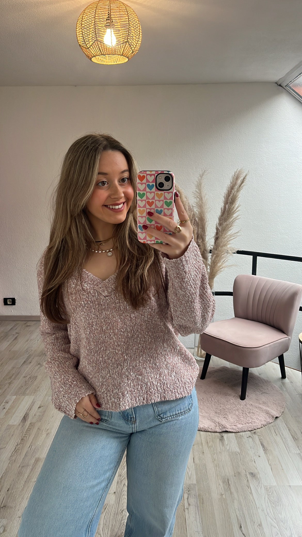 Roze knit