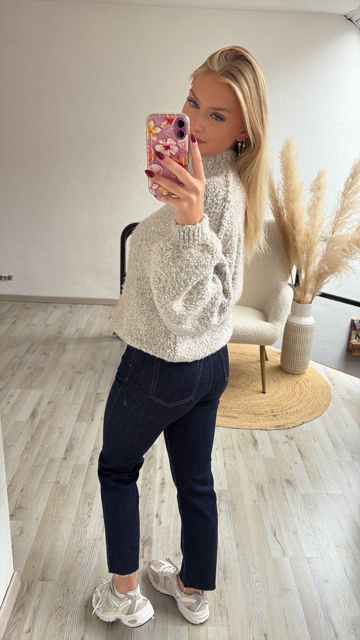 Donkerblauwe jeans