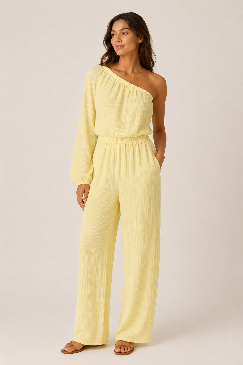 JUMPSUIT TETRA GEEL
