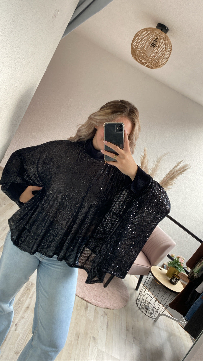 Blouse pailletten