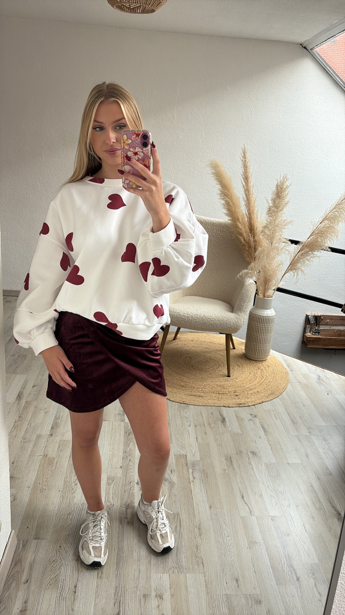 Heart sweater
