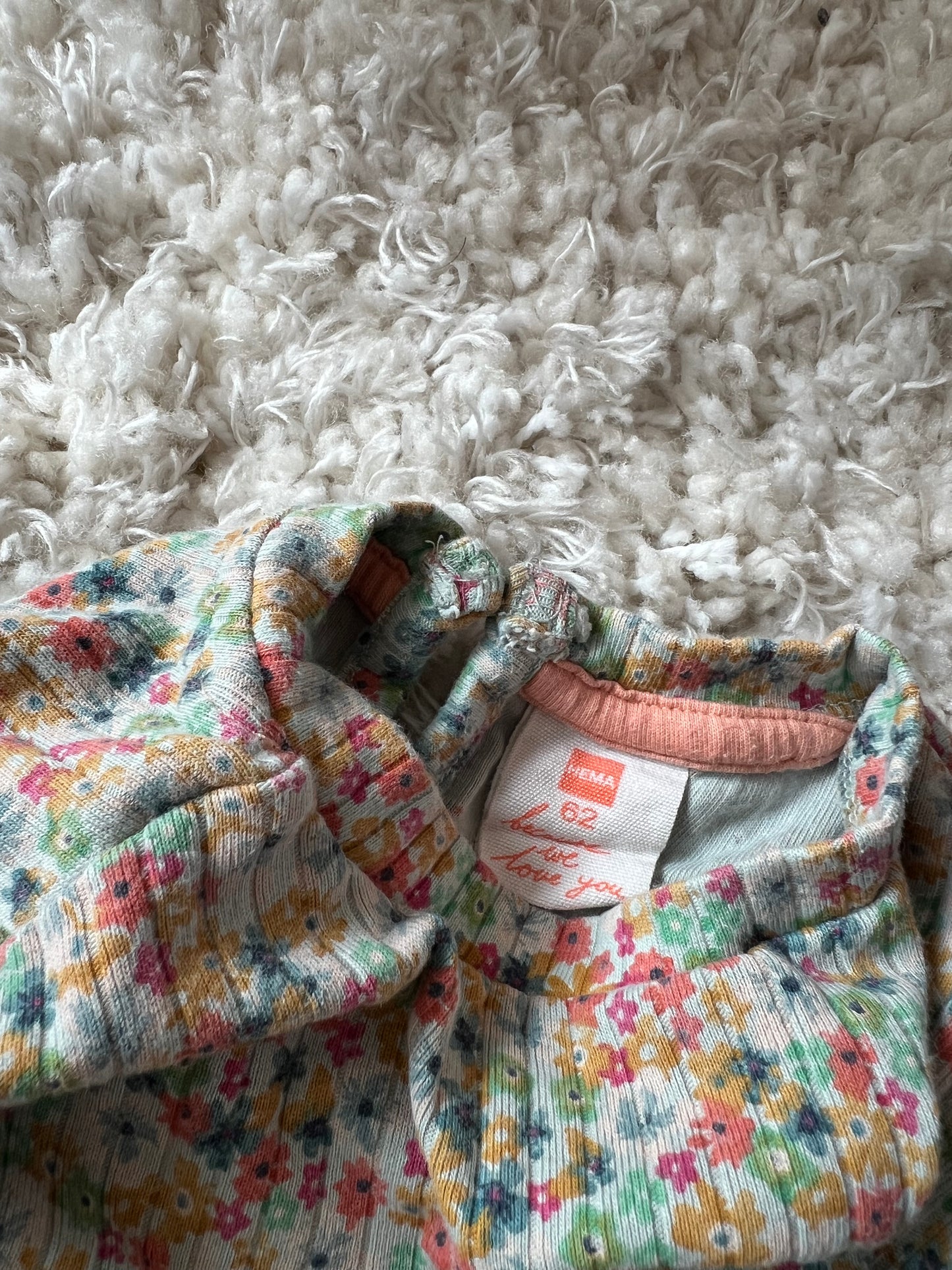 Gebloemde sweater