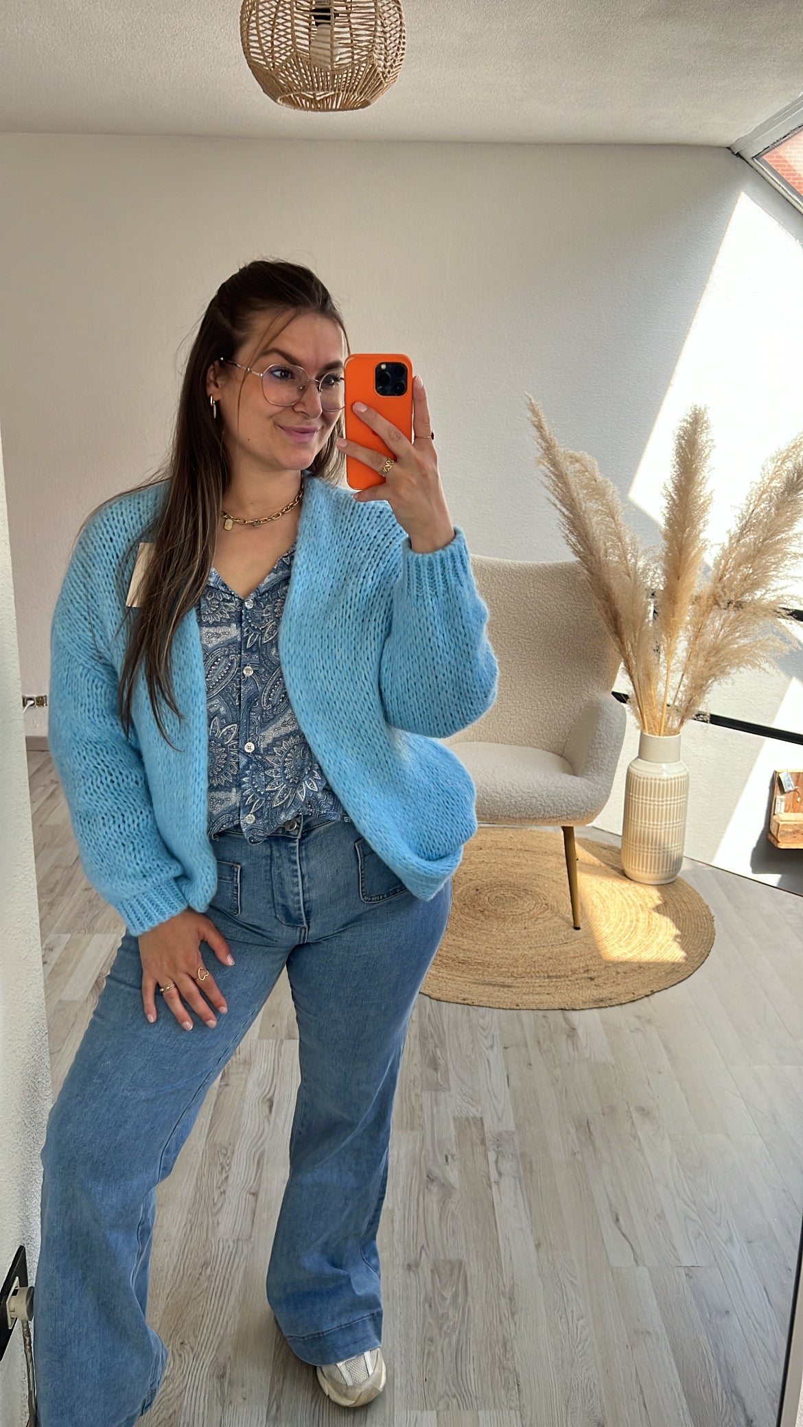 Bernadette blauw