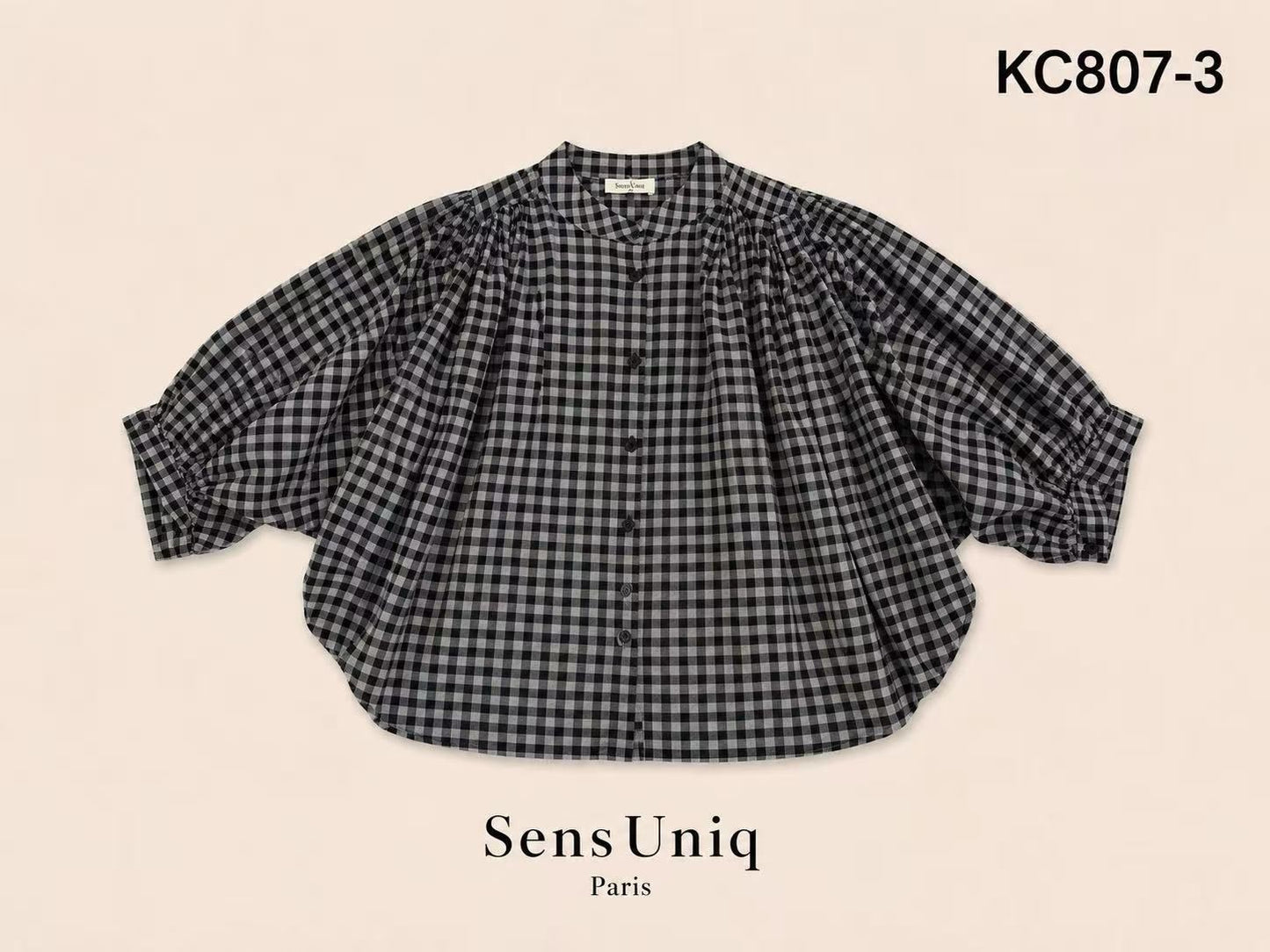 GERUITE BLOUSE MARINE