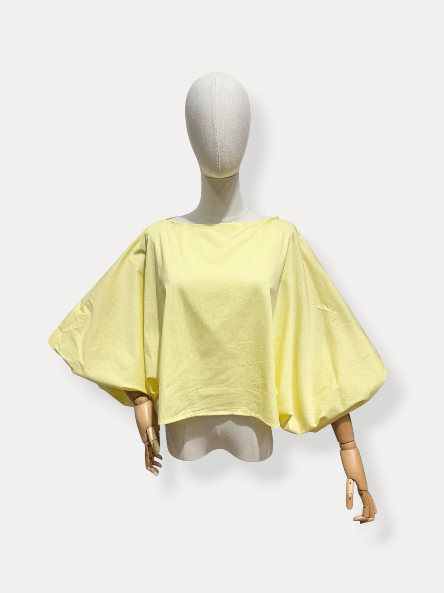 PUFFY BLOUSE GEEL