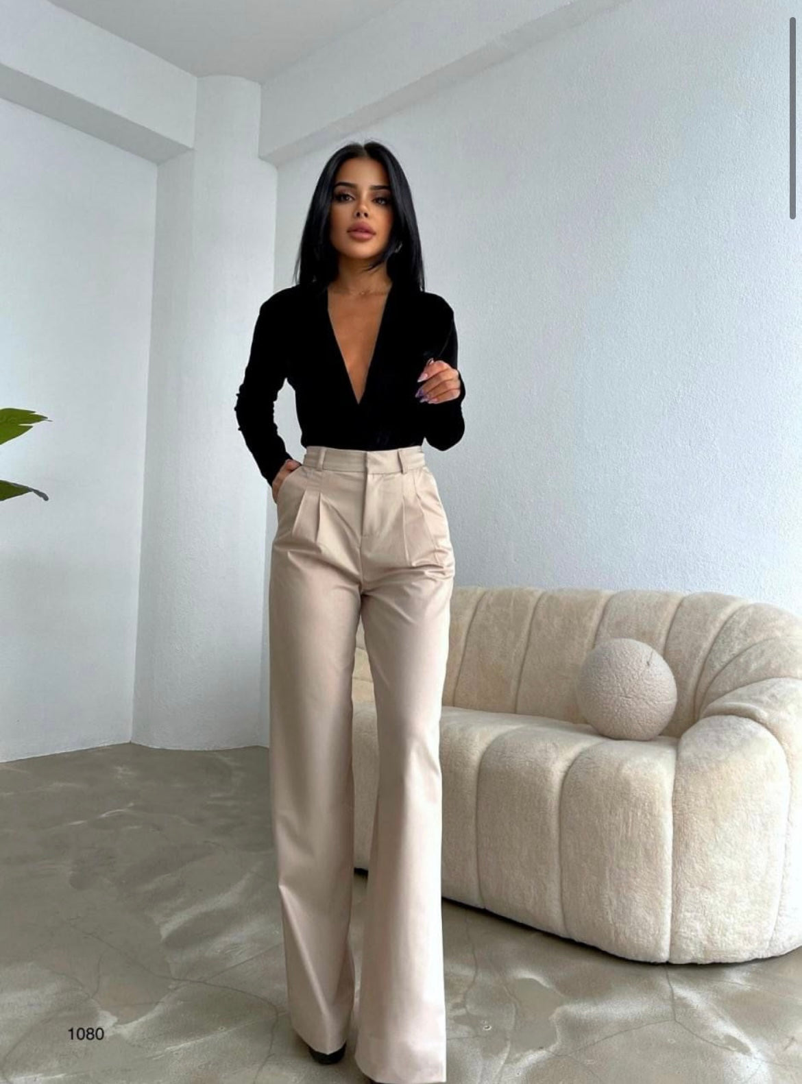 Pantalon beige