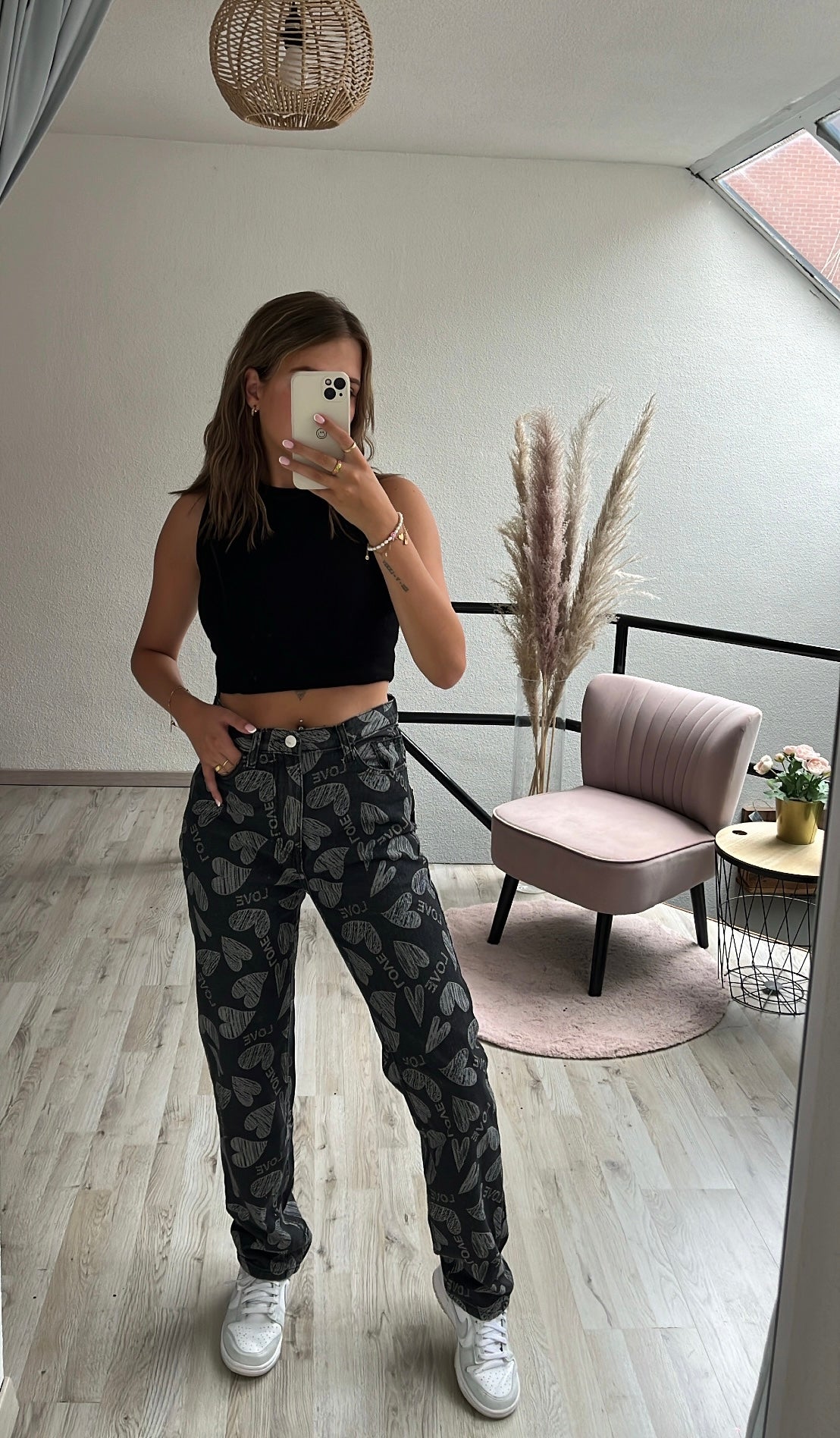 Jeans hartjes