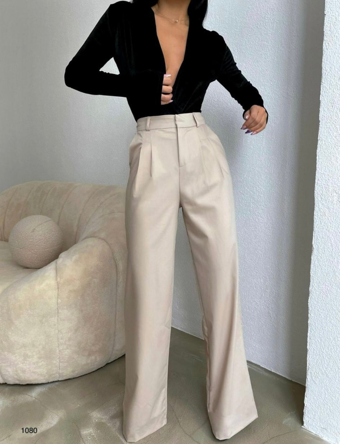 Pantalon beige