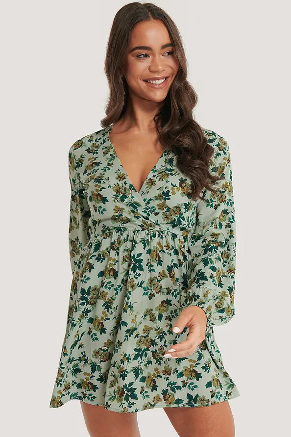 Jurk met bloemenprint