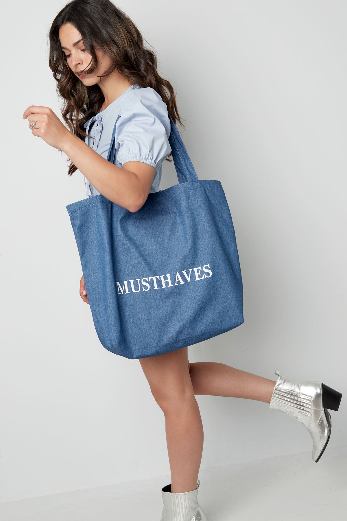 Denim shopper