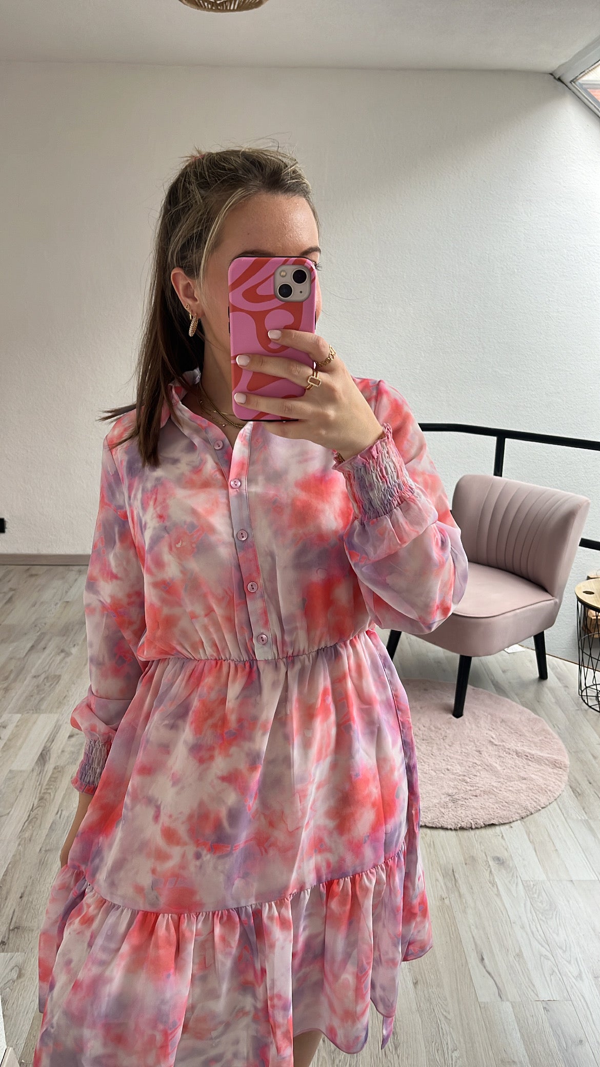 Tie dye jurkje