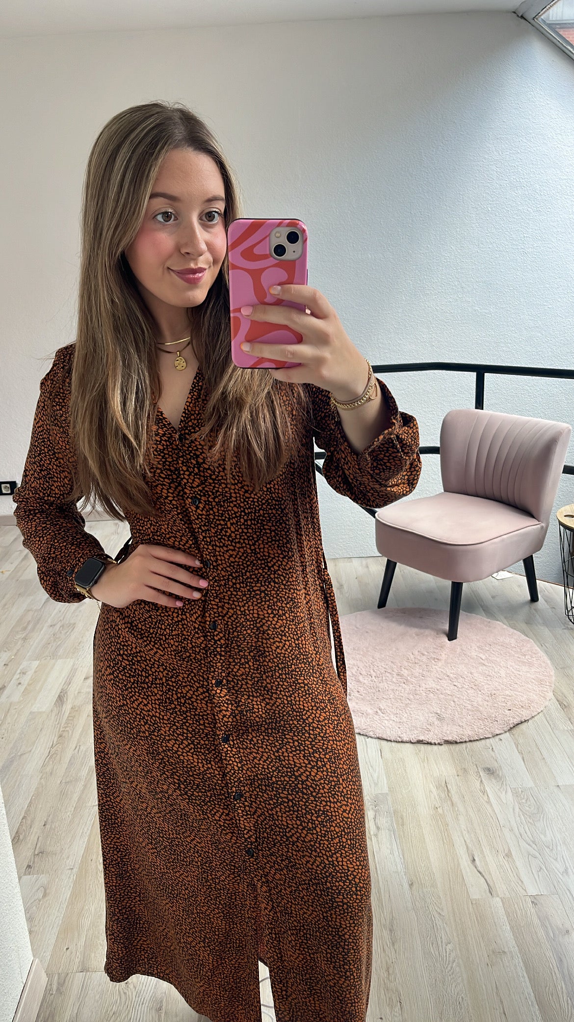Maxijurk met print