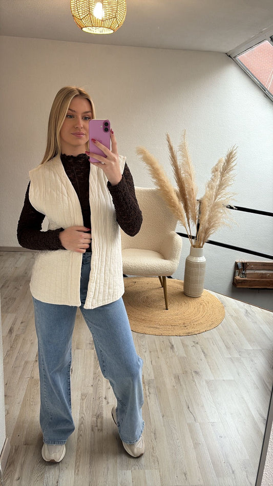Crème gilet