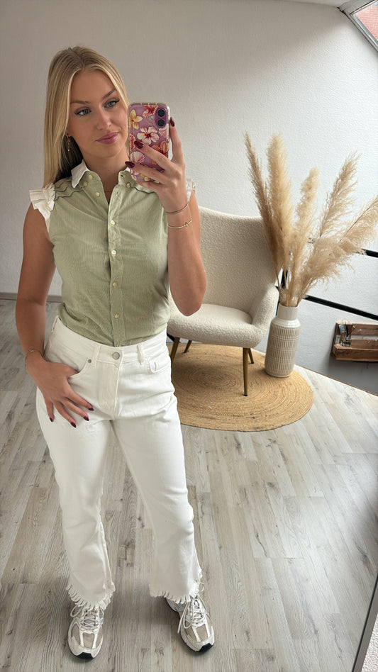 Groene blouse