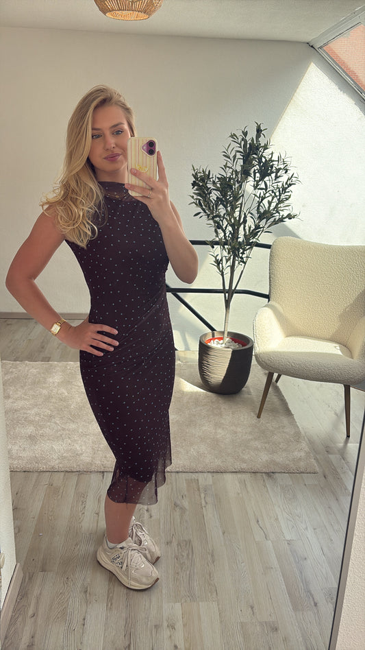 MESH JURK POLKADOTS