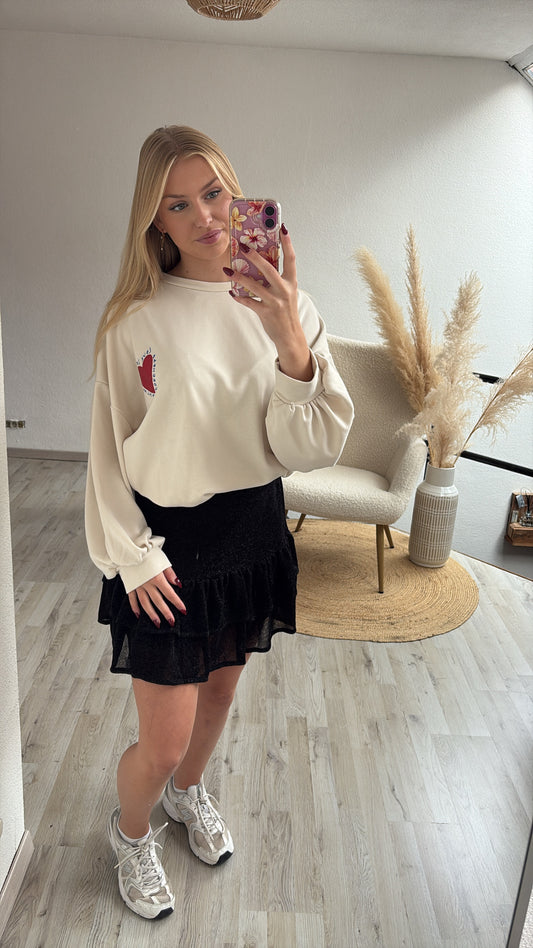 Heart sweater